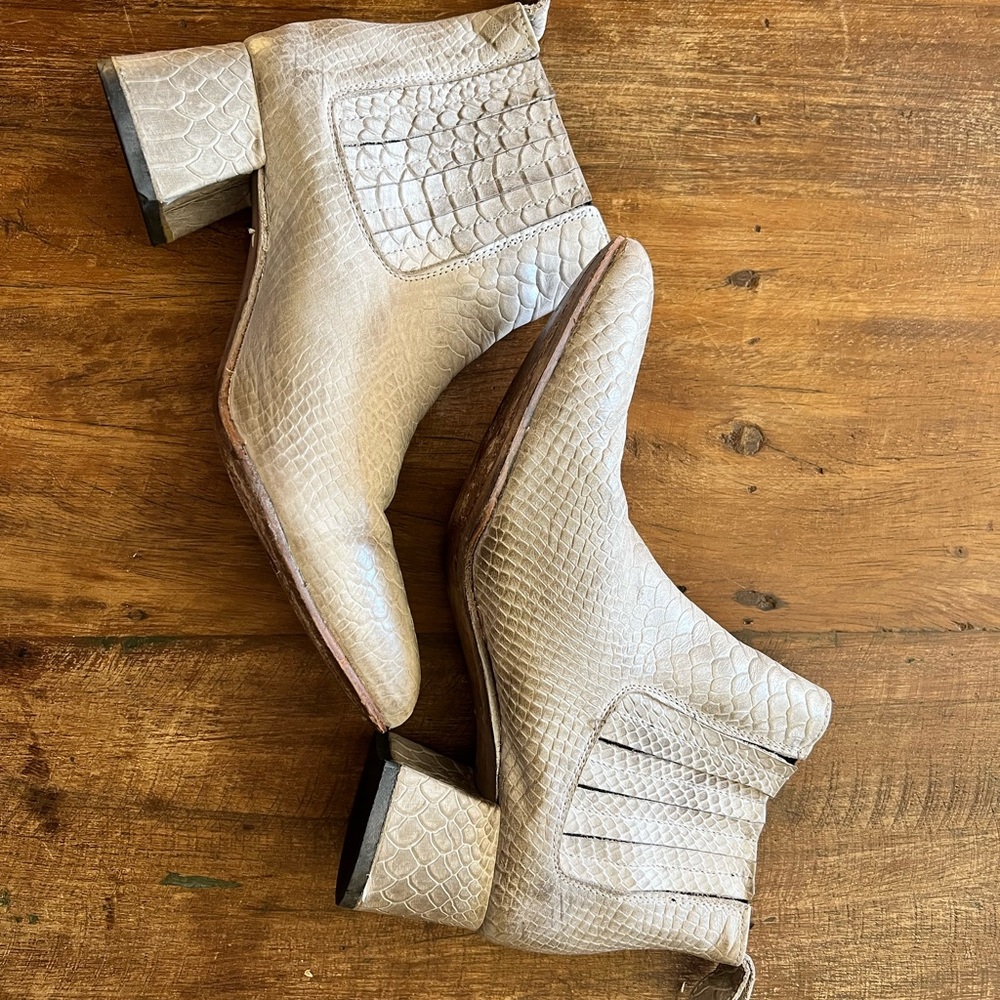 Freebird booties. Worn once. Like new!